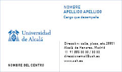 Tarjeta de visita